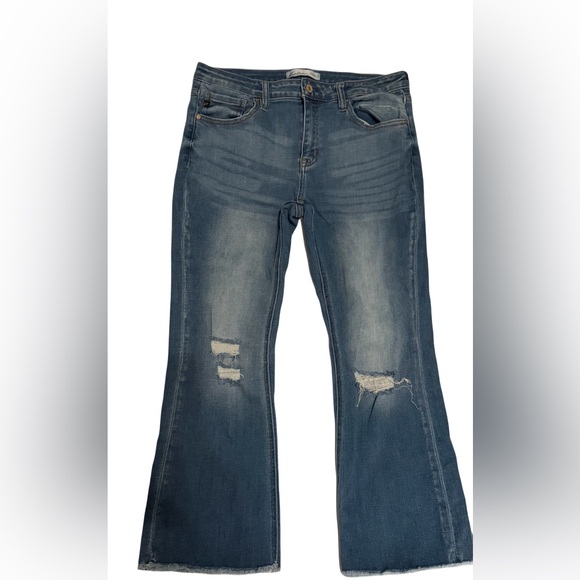KanCan Denim - KanCan Blue Distressed Flare Jeans